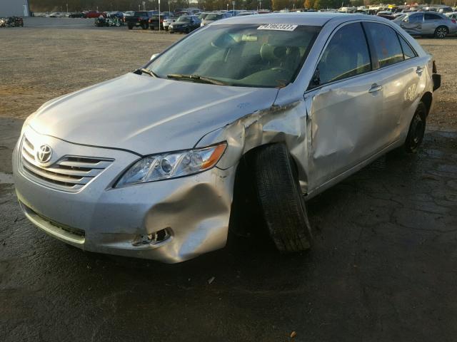 4T1BE46K19U357358 - 2009 TOYOTA CAMRY BASE SILVER photo 2