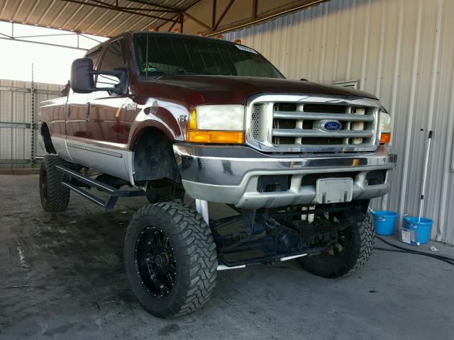 1FTNW21S9XEE30123 - 1999 FORD F250 SUPER RED photo 1