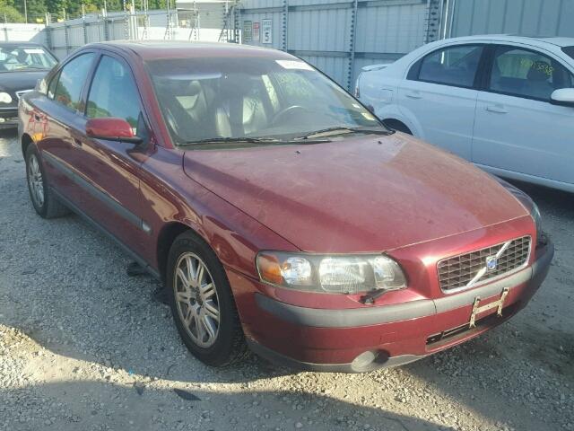 YV1RS64A542330213 - 2004 VOLVO S60 MAROON photo 1