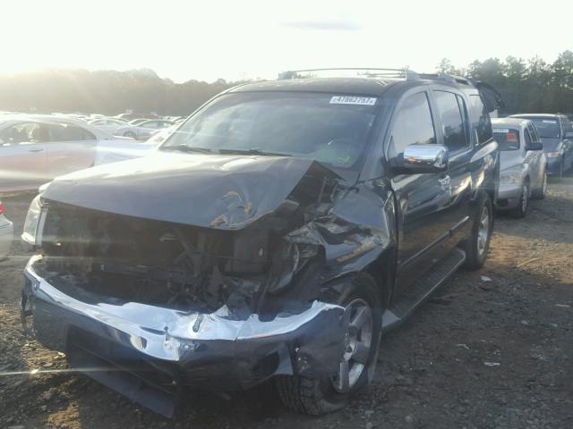 5N1AA08A34N737891 - 2004 NISSAN ARMADA SE GRAY photo 2