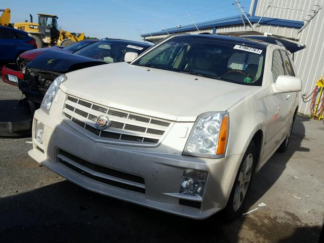 1GYEE637480212943 - 2008 CADILLAC SRX WHITE photo 2