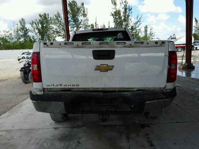 1GCEC14C07Z544754 - 2007 CHEVROLET SILVERADO WHITE photo 6