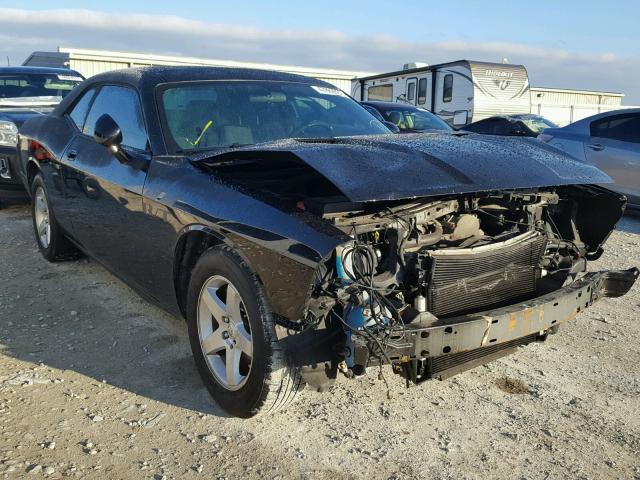 2B3CJ4DV2AH305330 - 2010 DODGE CHALLENGER BLACK photo 1