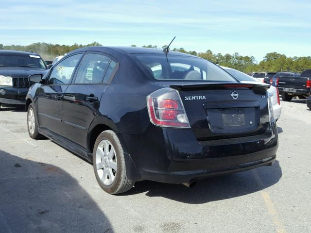 3N1AB61E49L682203 - 2009 NISSAN SENTRA 2.0 BLACK photo 3