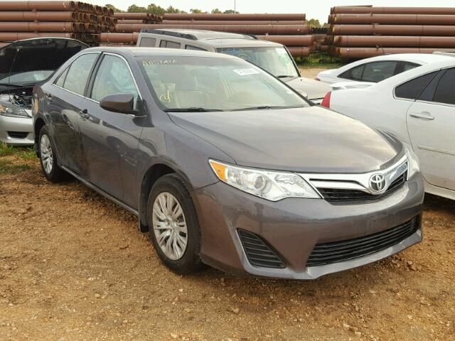 4T4BF1FK5DR314264 - 2013 TOYOTA CAMRY L GRAY photo 1