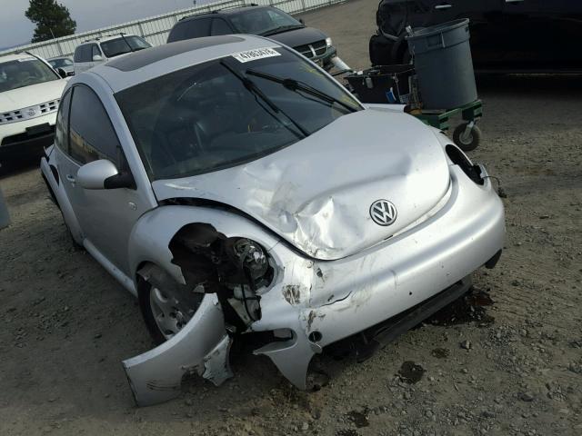 3VWCP21C12M419842 - 2002 VOLKSWAGEN NEW BEETLE 银色 照片 1