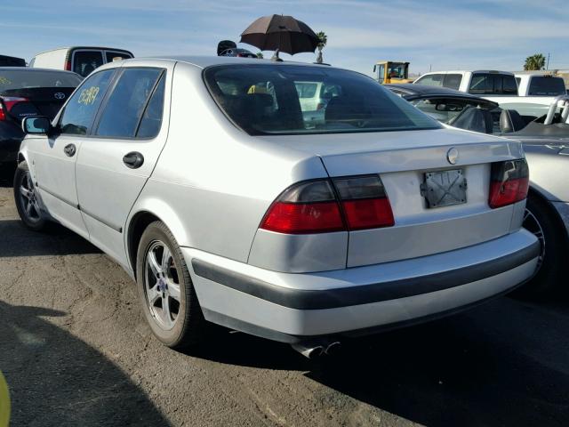 YS3EF48Z113049974 - 2001 SAAB 9-5 SE SILVER photo 3