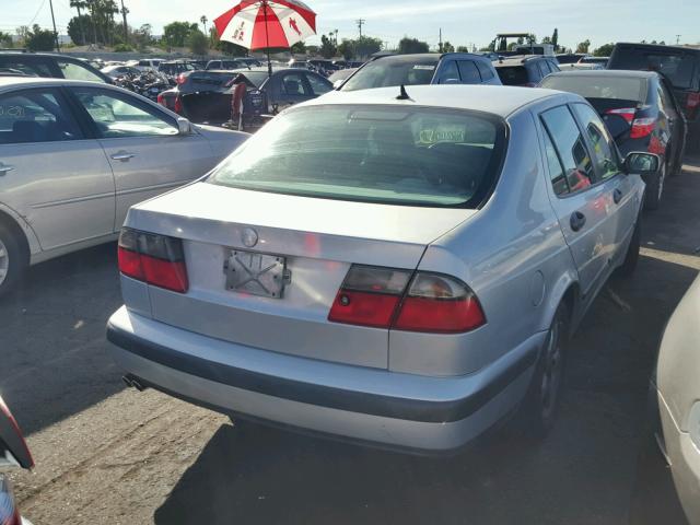 YS3EF48Z113049974 - 2001 SAAB 9-5 SE SILVER photo 4