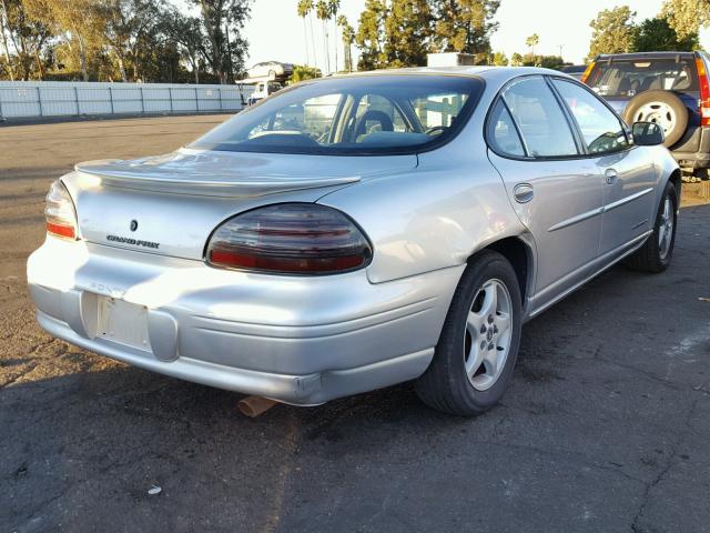 1G2WK52J81F196957 - 2001 PONTIAC GRAND PRIX SILVER photo 4