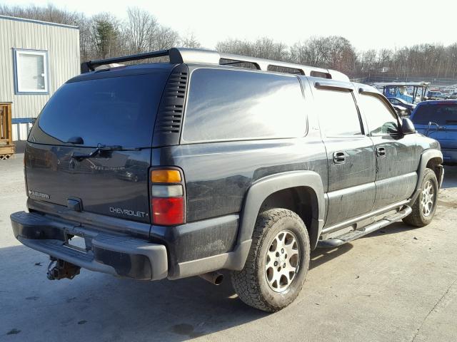 3GNFK16Z35G282502 - 2005 CHEVROLET SUBURBAN K BLACK photo 4