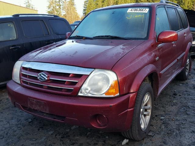 JS3TX92V864105328 - 2006 SUZUKI XL7 RED photo 2