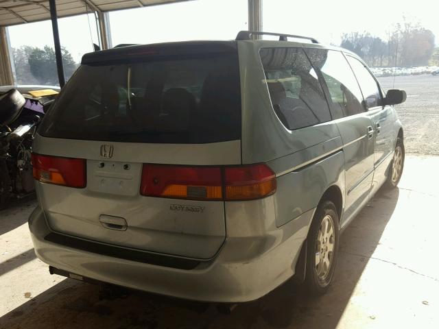 5FNRL18644B053613 - 2004 HONDA ODYSSEY EX GRAY photo 4