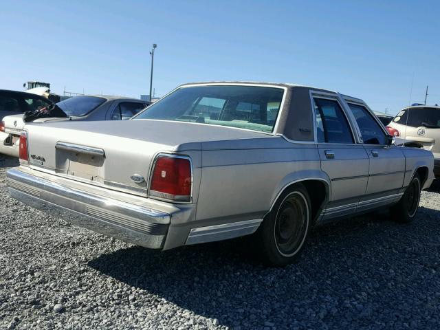 2FABP73F8KX147710 - 1989 FORD CROWN VICT GRAY photo 4