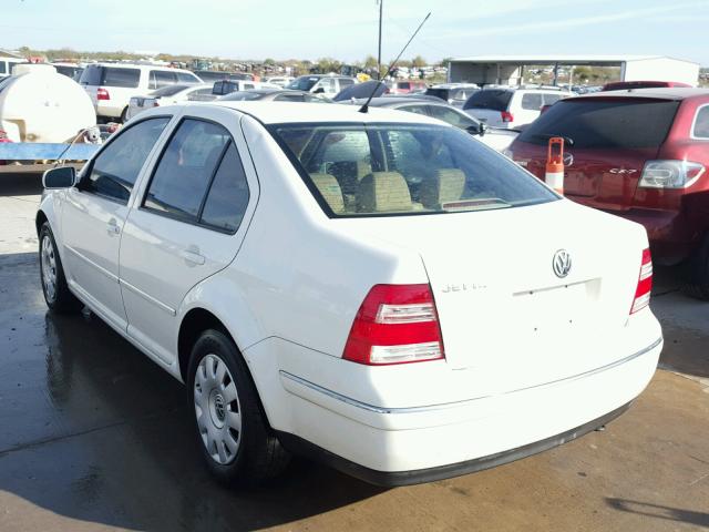 3VWRK69M05M064292 - 2005 VOLKSWAGEN JETTA GL WHITE photo 3