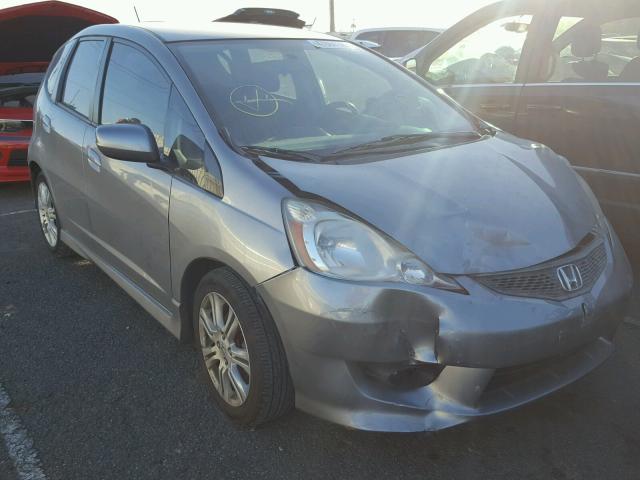 JHMGE8H43AC024491 - 2010 HONDA FIT SPORT GRAY photo 1