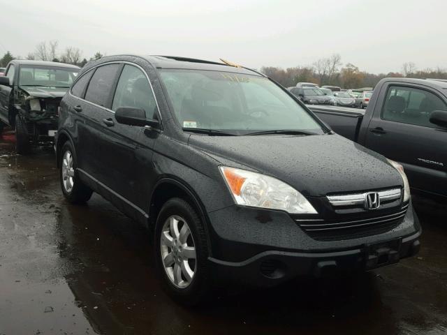 3CZRE48589G705647 - 2009 HONDA CR-V EX BLACK photo 1