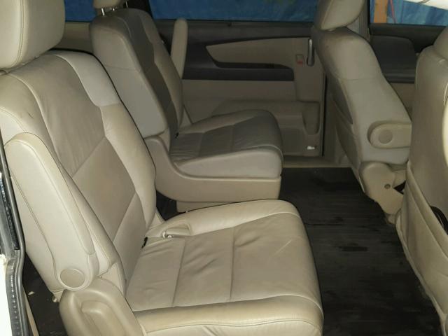 5FNRL5H93DB029479 - 2013 HONDA ODYSSEY TO WHITE photo 6