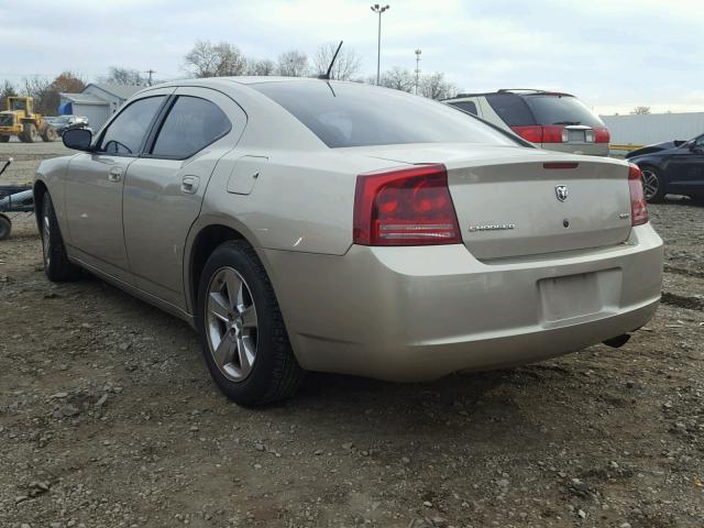 2B3KA33G98H174741 - 2008 DODGE CHARGER SX BEIGE photo 3