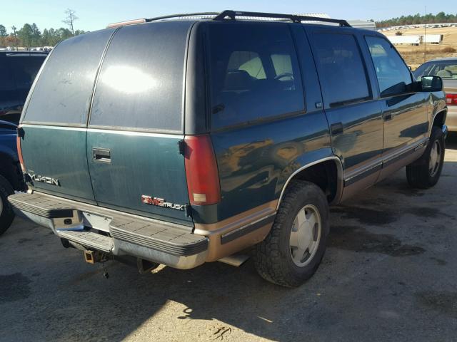 1GKEK13KXSJ766287 - 1995 GMC YUKON GREEN photo 4