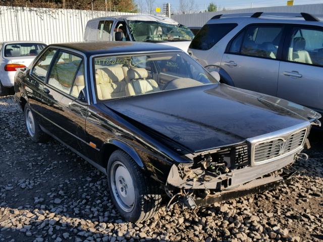 ZAMAN1102KA340334 - 1989 MASERATI BITURBO BLACK photo 1