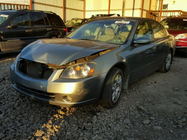 1N4AL11D96N382128 - 2006 NISSAN ALTIMA S GREEN photo 2