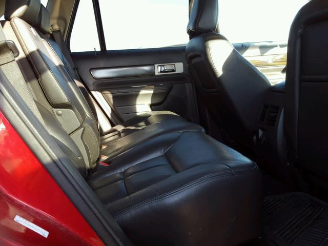 2LMDU68C27BJ21614 - 2007 LINCOLN MKX RED photo 6