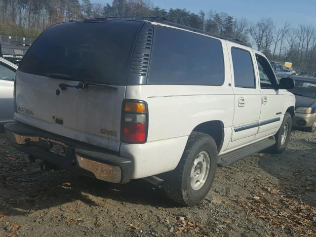 3GKFK16Z24G234162 - 2004 GMC YUKON XL K WHITE photo 4