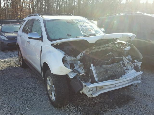 2GNFLGE54C6343184 - 2012 CHEVROLET EQUINOX LT WHITE photo 1