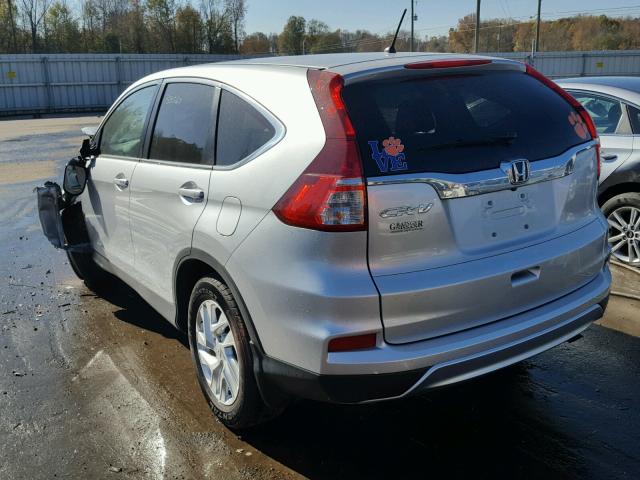 5J6RM3H58FL017000 - 2015 HONDA CR-V EX SILVER photo 3