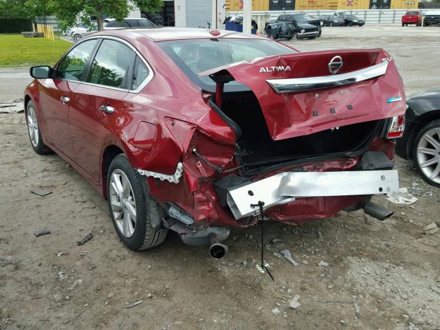 1N4AL3AP2DN440048 - 2013 NISSAN ALTIMA 2.5 RED photo 3