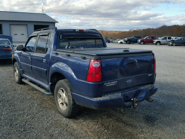 1FMZU77K64UB69655 - 2004 FORD EXPLORER S 蓝色 照片 3