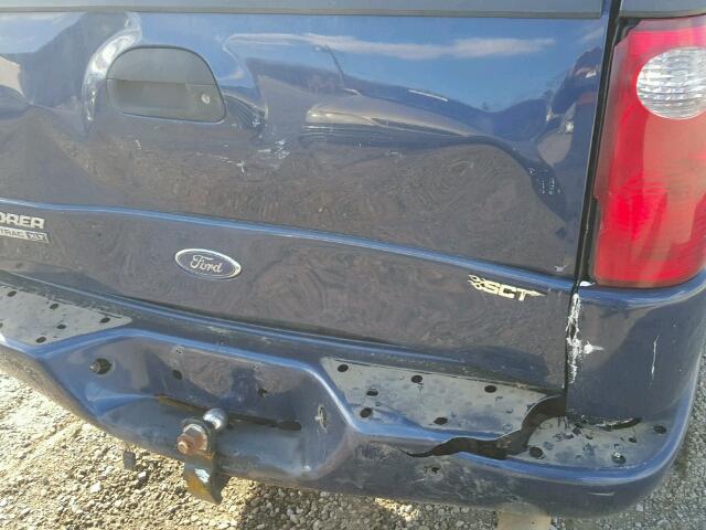 1FMZU77K64UB69655 - 2004 FORD EXPLORER S 蓝色 照片 9