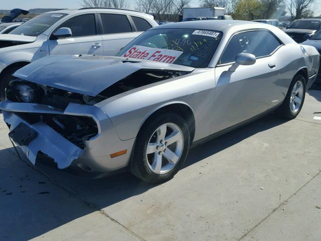 2B3CJ4DG7BH519393 - 2011 DODGE CHALLENGER SILVER photo 2