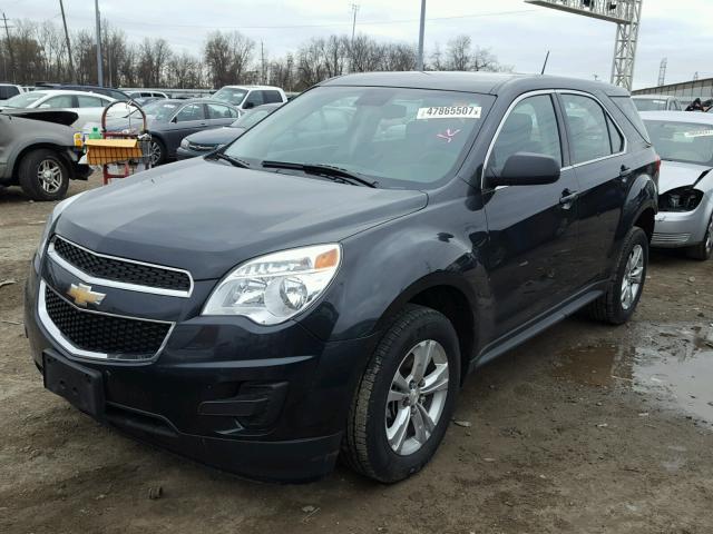 2GNALBEK3D6341253 - 2013 CHEVROLET EQUINOX LS BLACK photo 2