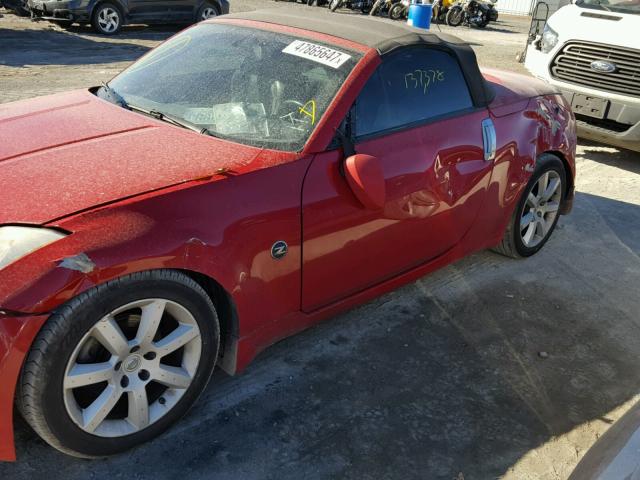 JN1AZ36D85M700311 - 2005 NISSAN 350Z ROADS RED photo 9