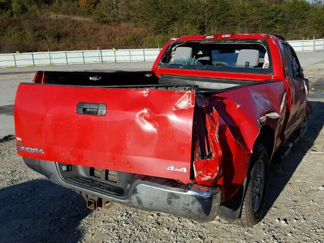 5TBBT54148S459047 - 2008 TOYOTA TUNDRA DOU RED photo 4