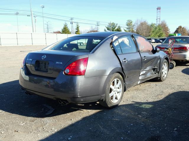 1N4BA41E45C875469 - 2005 NISSAN MAXIMA SE GRAY photo 4