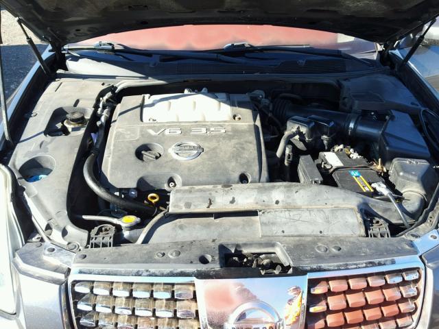 1N4BA41E45C875469 - 2005 NISSAN MAXIMA SE GRAY photo 7