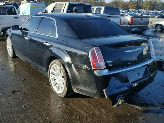 2C3CCADG5DH685412 - 2013 CHRYSLER 300C VARVA BLACK photo 3