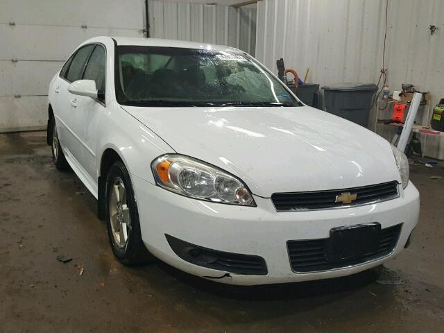 2G1WB5EN4A1220021 - 2010 CHEVROLET IMPALA LT WHITE photo 1