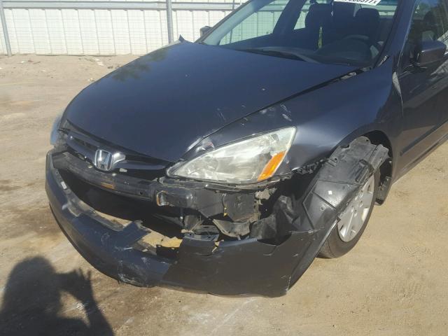 1HGCM56344A106503 - 2004 HONDA ACCORD LX GRAY photo 9