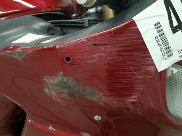 JS1GW71A472106232 - 2007 SUZUKI GSX1300 RZ RED photo 11