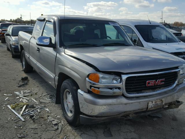 2GTEC19T321356482 - 2002 GMC NEW SIERRA TAN photo 1