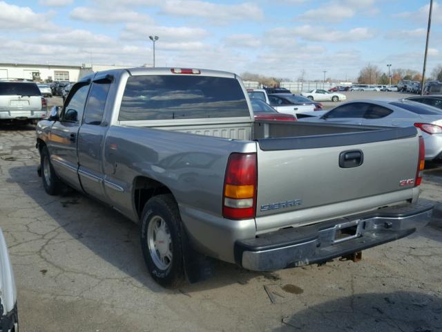 2GTEC19T321356482 - 2002 GMC NEW SIERRA TAN photo 3