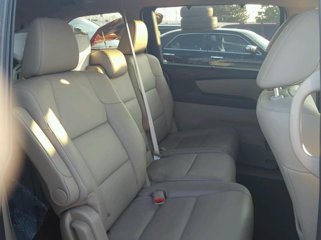 5FNRL5H60CB044915 - 2012 HONDA ODYSSEY EX WHITE photo 6