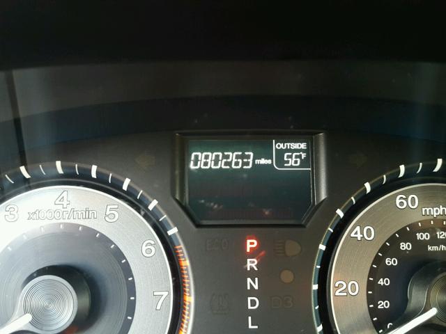 5FNRL5H60CB044915 - 2012 HONDA ODYSSEY EX WHITE photo 8