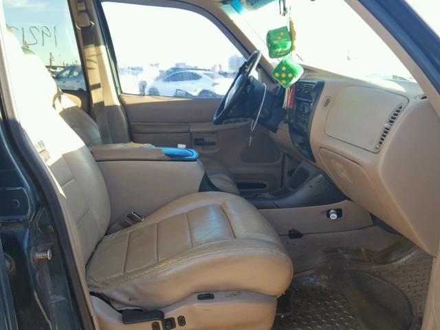 1FMDU32E5VUD08387 - 1997 FORD EXPLORER GREEN photo 5