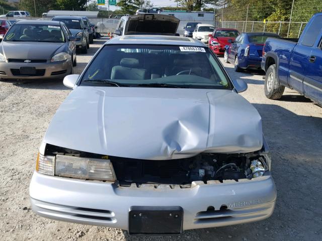 1MELM62WXSH608648 - 1995 MERCURY COUGAR XR7 SILVER photo 9