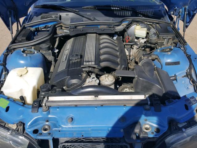 WBSCM9346YLC61904 - 2000 BMW M COUPE BLUE photo 7