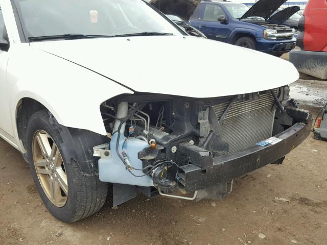 1B3LC56B09N509663 - 2009 DODGE AVENGER SX WHITE photo 9